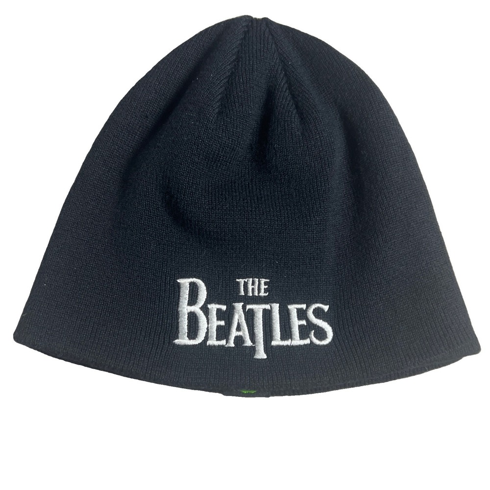 The Beatles  Logo Beanie - Apple Records - Cotton Skull Cap